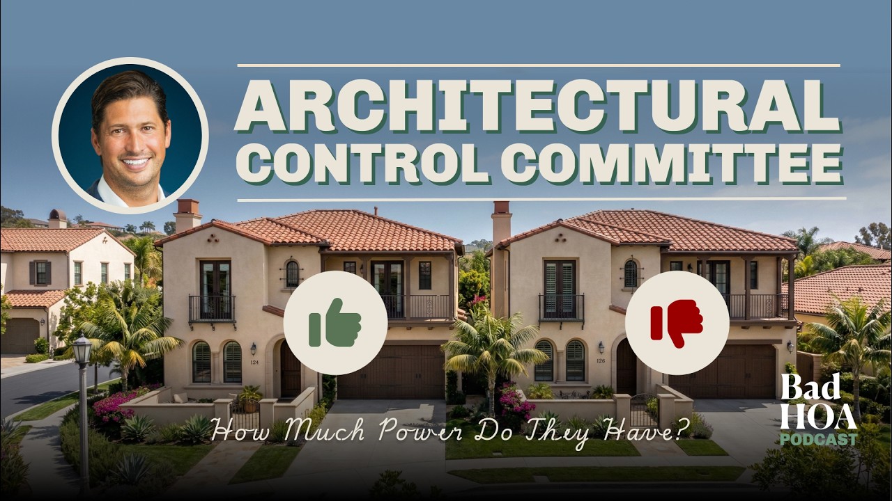 HOA Architectural Control Committees: What Homeowners Need to Know About Their Rights